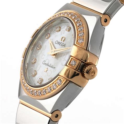 omega rose gold watch women's|omega rose gold price uk.